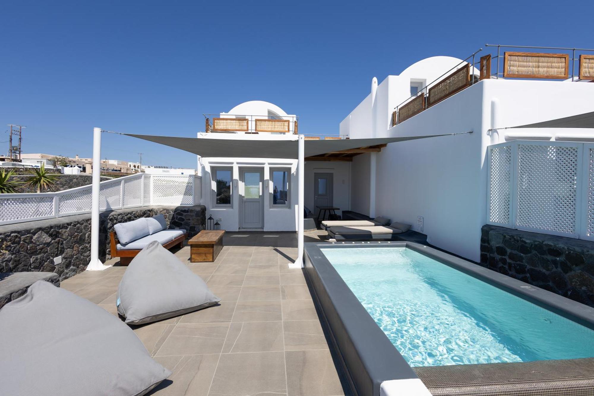 Soil Of Sun Luxury Villas Megalochori  Ngoại thất bức ảnh