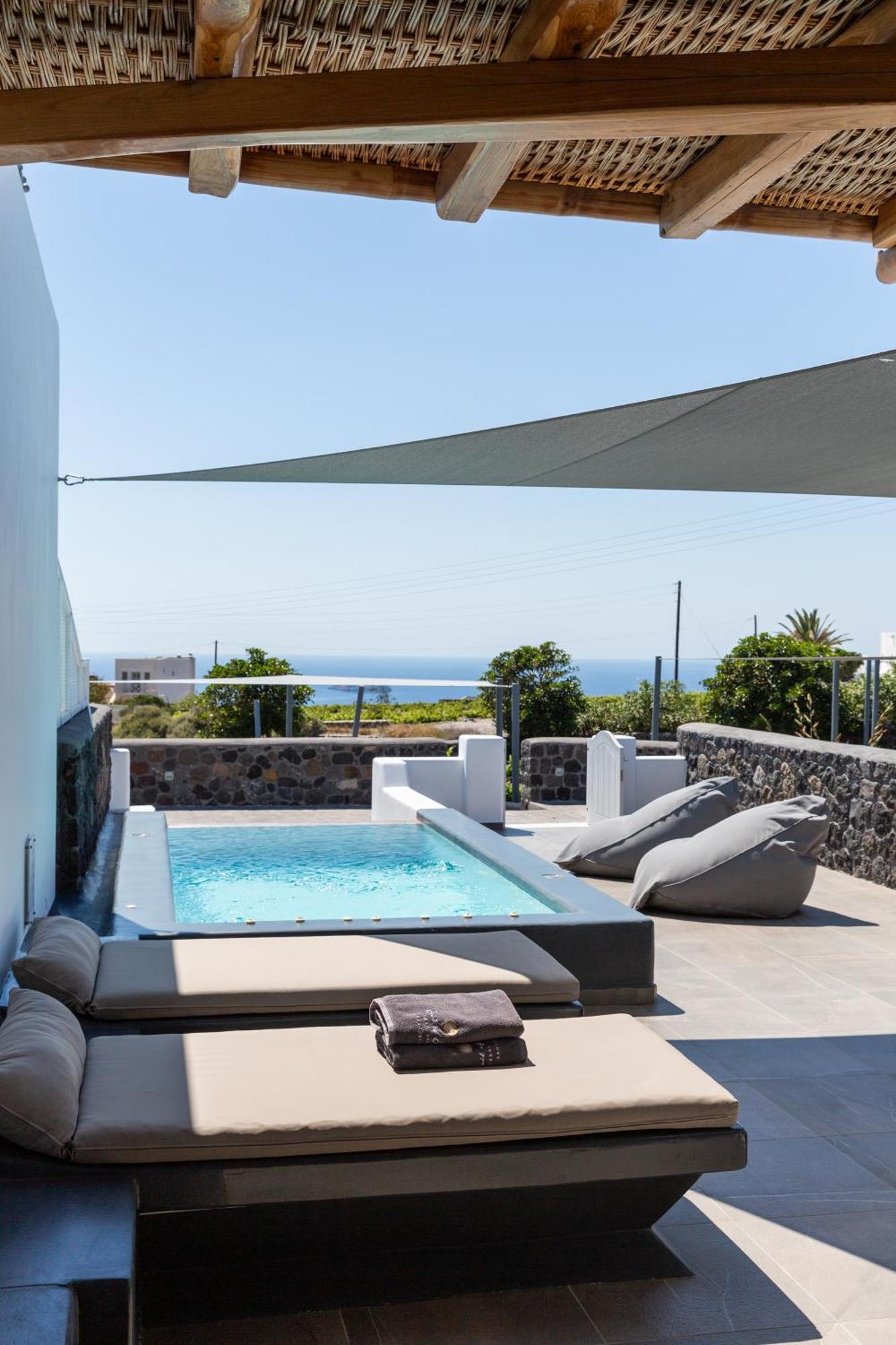 Soil Of Sun Luxury Villas Megalochori  Ngoại thất bức ảnh