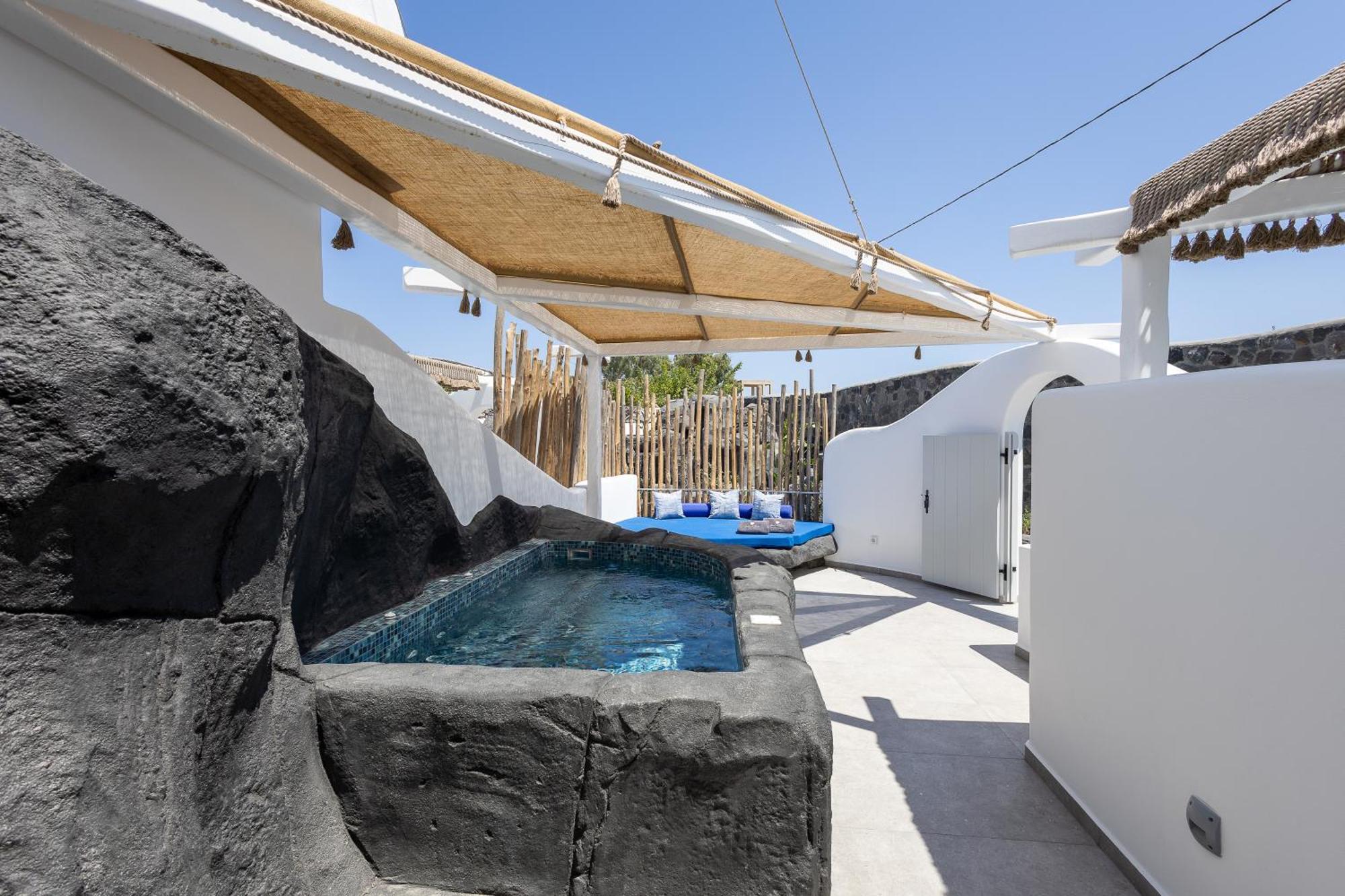 Soil Of Sun Luxury Villas Megalochori  Ngoại thất bức ảnh