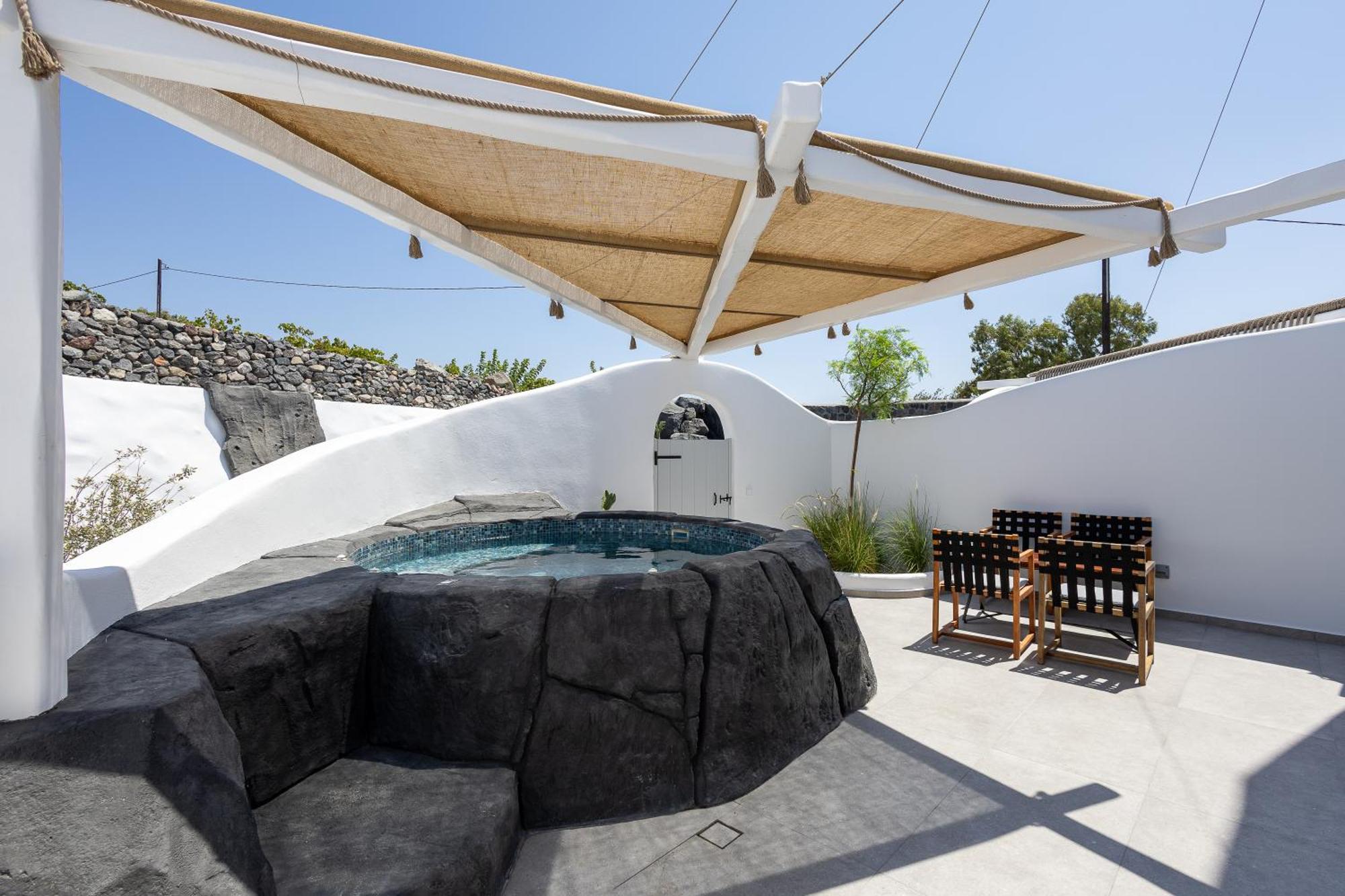 Soil Of Sun Luxury Villas Megalochori  Ngoại thất bức ảnh