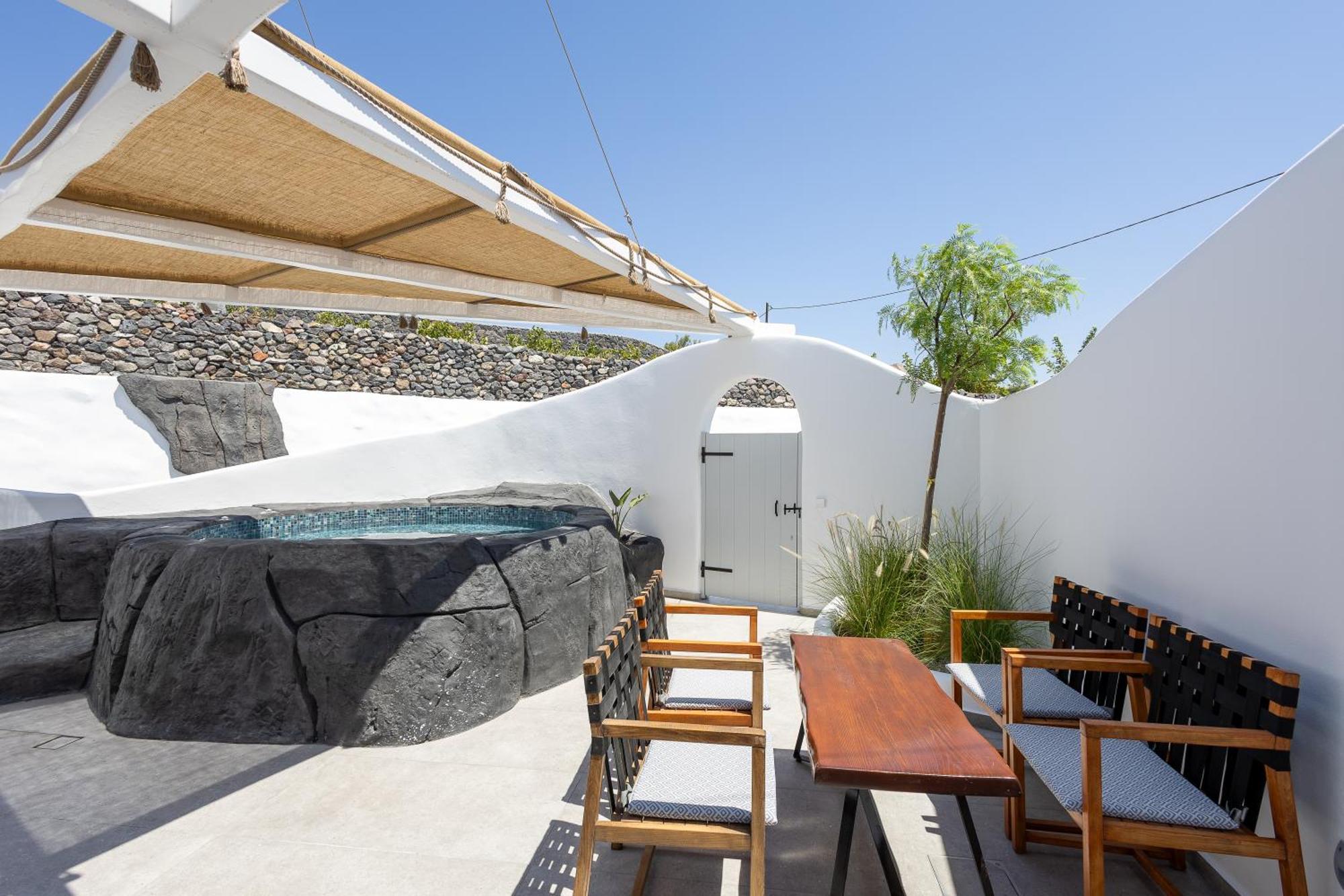 Soil Of Sun Luxury Villas Megalochori  Ngoại thất bức ảnh